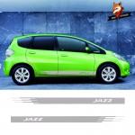 Car Vinyl Decal Side Skirt Stripes Stickers Graphics Sport Styling Auto Sport Styling Vinyl Car Sticker for Honda Jazz